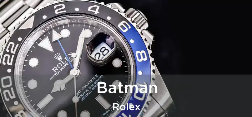  Batman Rolex